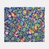 Owen Jones Antiek Oosterse Vlinders Fleece Deken (Voorkant (Horizontaal))