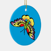 Owen Jones Antiek Oosterse Vlinders Keramisch Ornament (Rechts)