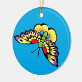 Owen Jones Antiek Oosterse Vlinders Keramisch Ornament (Links)