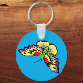 Owen Jones Antiek Oosterse Vlinders Sleutelhanger (Voorkant)