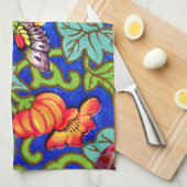 Owen Jones Antiek Oosterse Vlinders Theedoek (Quarter Fold)