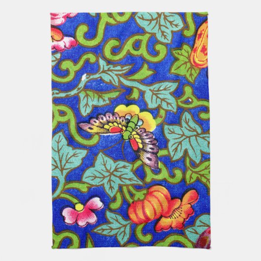 Owen Jones Antiek Oosterse Vlinders Theedoek (Verticaal)