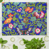 Owen Jones Antiek Oosterse Vlinders Theedoek (Gevouwen)