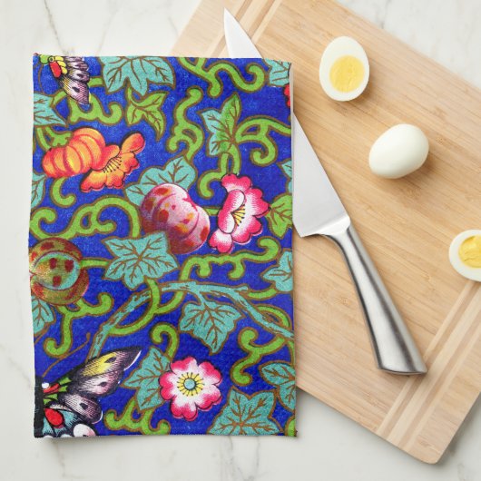 Owen Jones Antiek Oosterse Vlinders Theedoek (Quarter Fold)