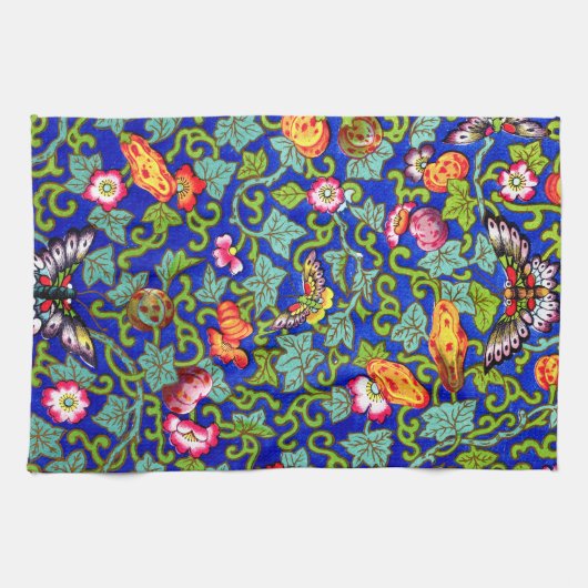 Owen Jones Antiek Oosterse Vlinders Theedoek (Horizontaal)
