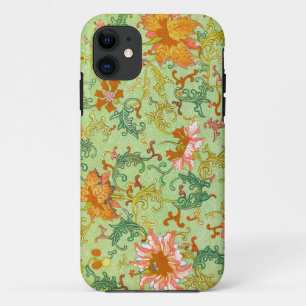 Owen Jones bloemenpatroon groene achtergrond Case-Mate iPhone Case