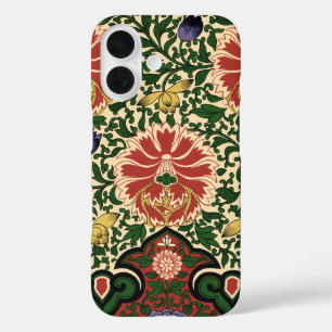 Owen Jones Chinoiserie Rode Lotus Bloem Kunst Desi iPhone 16 Hoesje