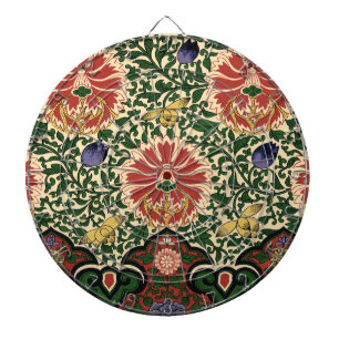 Owen Jones Chinoiserie Rode Lotus Bloem Kunst Desi Dartbord