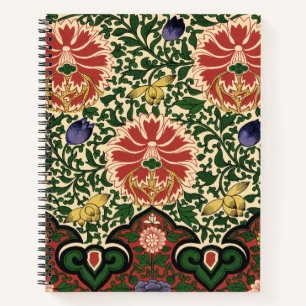 Owen Jones Chinoiserie Rode Lotus Bloem Kunst Desi Notitieboek