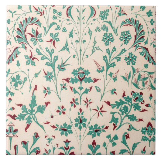 Owen Jones Middle Ages Pattern Briefkaart Tegeltje (Voorkant)