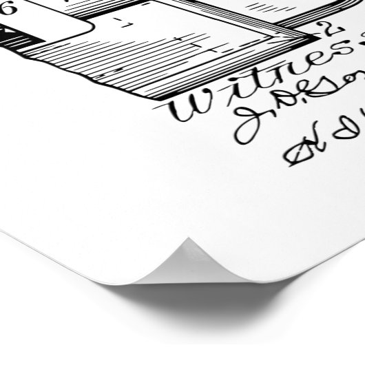 Owen Revolver Patent Poster (Hoek)