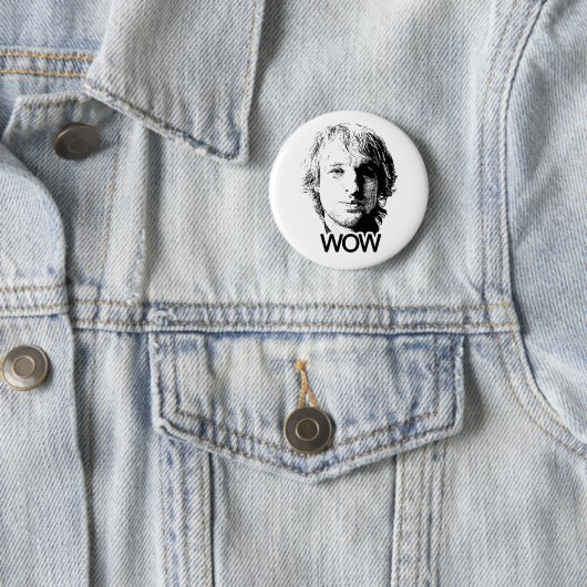 Owen Wilson - Wow Ronde Button 5,7 Cm (In situ)