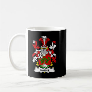 Owens Coat of Arms Family Crest Premium Koffiemok