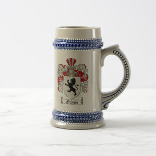Owens Coat of Arms Stein Bierpul