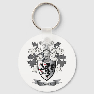 Owens Family Crest Coat of Arms Sleutelhanger
