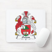 Owens Family Crest Muismat (Met muis)
