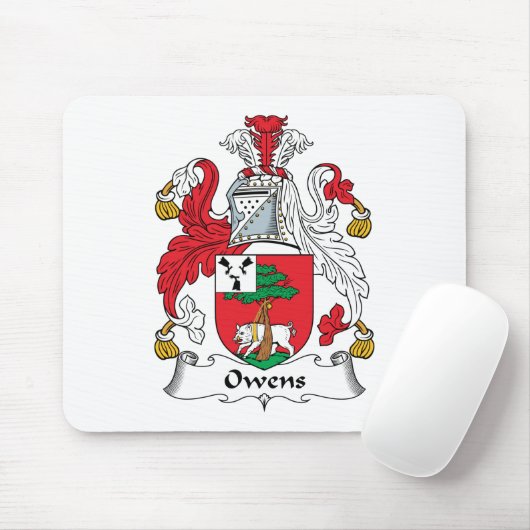 Owens Family Crest Muismat (Met muis)