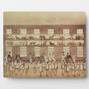 Owen's Institution, New Lanark (Quadrille Danci) Fotoplaat