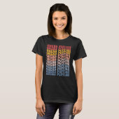 Owens Pupfish Groovy Retro Vis T-shirt (Voorkant volledig)