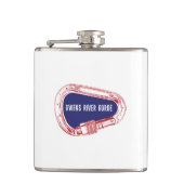 Owens River Gorge Climate bing Carabiner Heupfles (Voorkant)