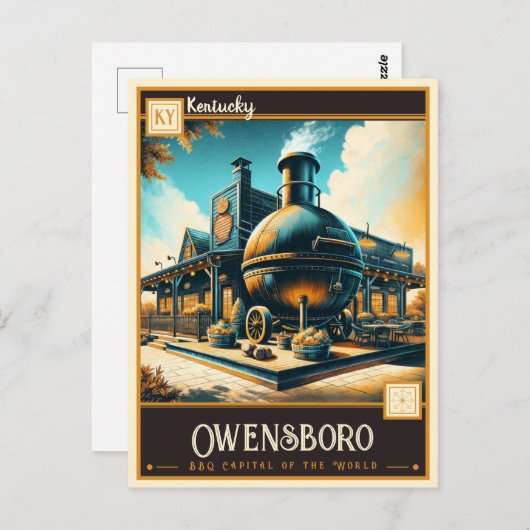 Owensboro, Kentucky | Briefkaart (Voorkant / Achterkant)