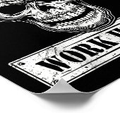 Owes You Work Harder Motivational Funny  Poster (Hoek)