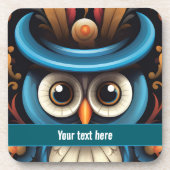 Owl 1 bier onderzetter (Voorkant)