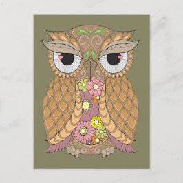 Owl 1 briefkaart
