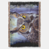 Owl 1 deken (Voorkant Verticaal)