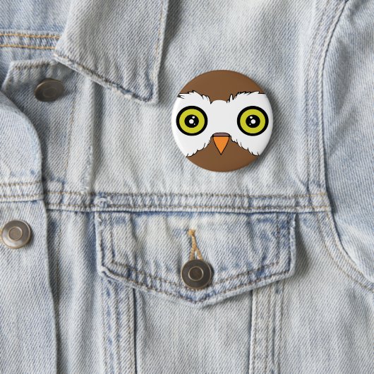 Owl 1 ronde button 5,7 cm (In situ)
