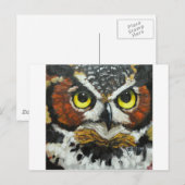 Owl#20 Briefkaart (Voorkant / Achterkant)