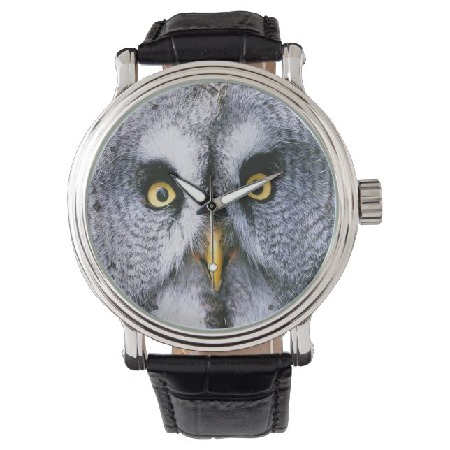 Owl 2 Horloge & Nummeropties (Voorkant)