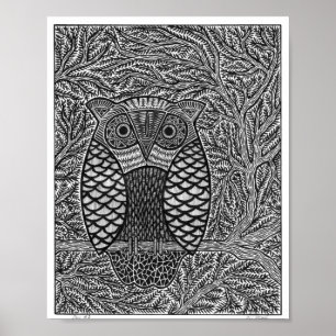 Owl #2 Poster