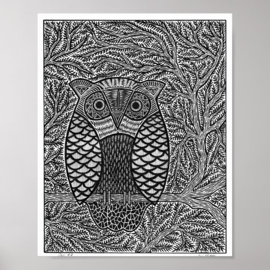 Owl #2 Poster (Voorkant)