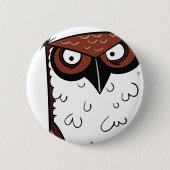 Owl 2 ronde button 5,7 cm (Voorkant)