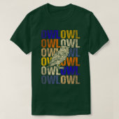 Owl 2 t-shirt (Design voorkant)