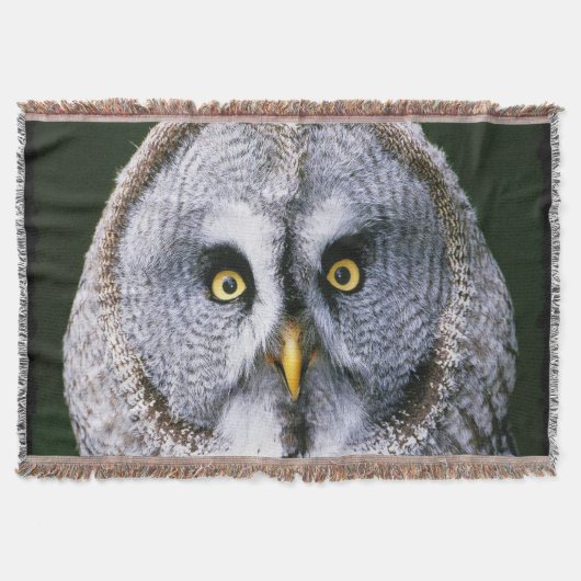 Owl 2-throw Blanket Deken (Voorkant)