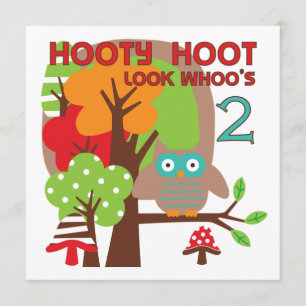 Owl 2e T-shirts en geschenken Kaart