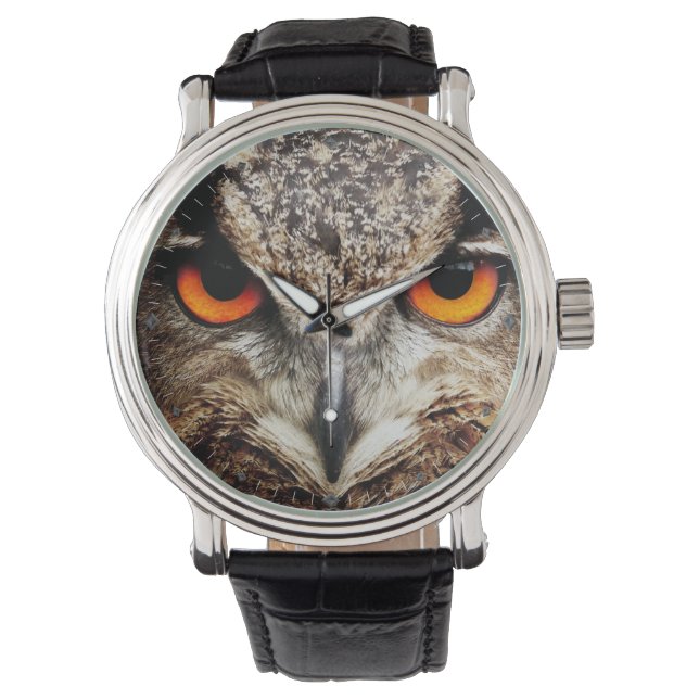 Owl 3 Horloge- en Nummeropties Horloge (Voorkant)