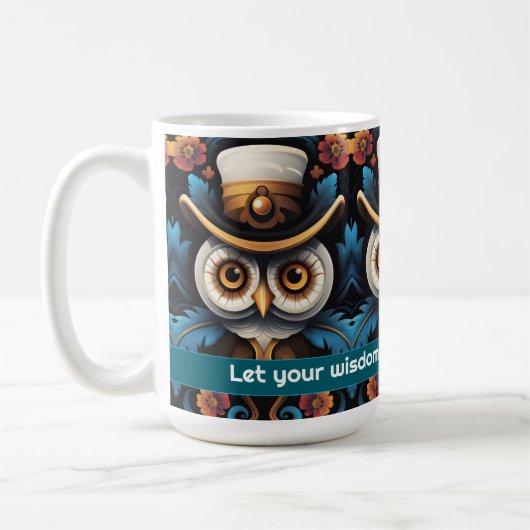 Owl 3 koffiemok (Links)
