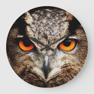 Owl 3 Wandklokken & Numerieke Opties
