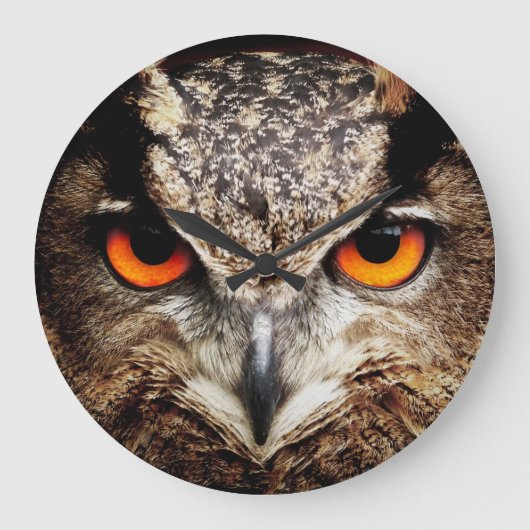 Owl 3 Wandklokken & Numerieke Opties (Voorkant)