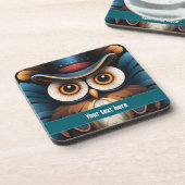 Owl 4 bier onderzetter (Linkerzijde)
