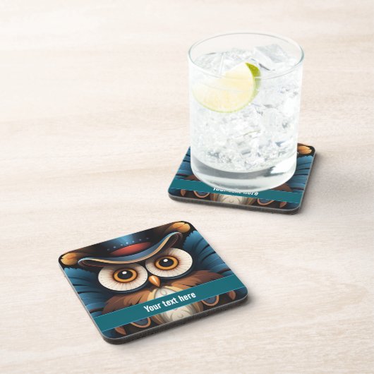 Owl 4 bier onderzetter (Rechterzijde)