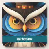 Owl 5 bier onderzetter (Voorkant)