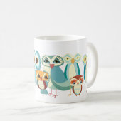 Owl-a-Day Retro Owl Mok (Voorkant rechts)