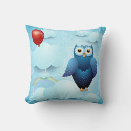 Owl aan de hemel kussen