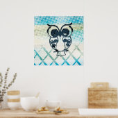Owl Abstract Poster (Keuken)