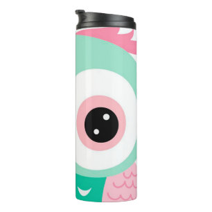 Owl Abstract Thermosbeker