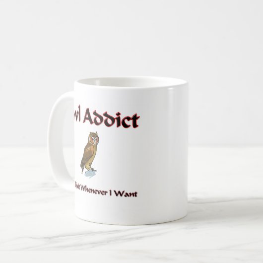 Owl Addict Koffiemok (Voorkant links)